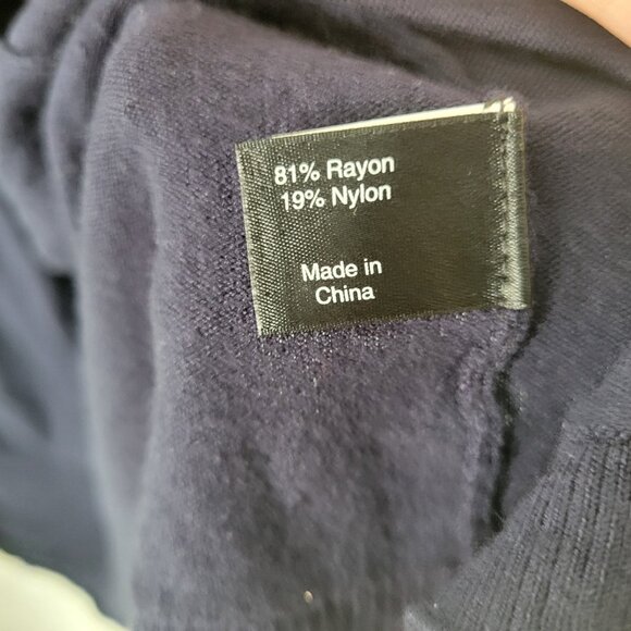 Lane Bryant Women Sweater 22 24 Plus Cardigan Open Blue Casual Comfy BLU170E - Picture 10 of 11